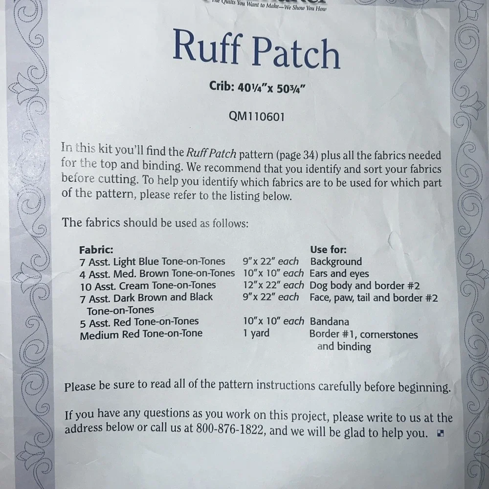 Quiltmaker Kit  